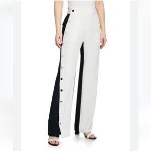Derek Lam Colorblock Snap Side Track Pants